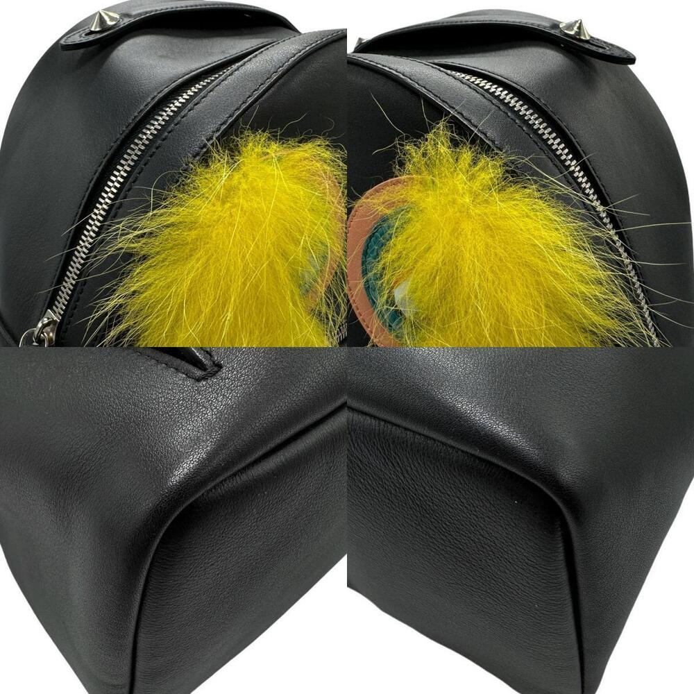 Fendi Bugs Monster Backpack Black Multi Leather F… - image 3